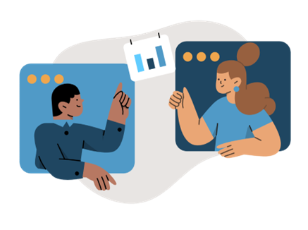 Illustration of people collaborating